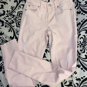 Pink body sculpt jeans